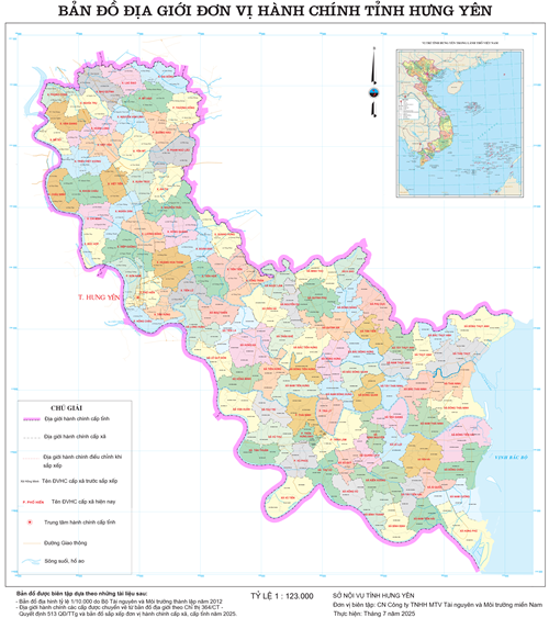 Bản đồ hành chính Xã Nam Thái Ninh