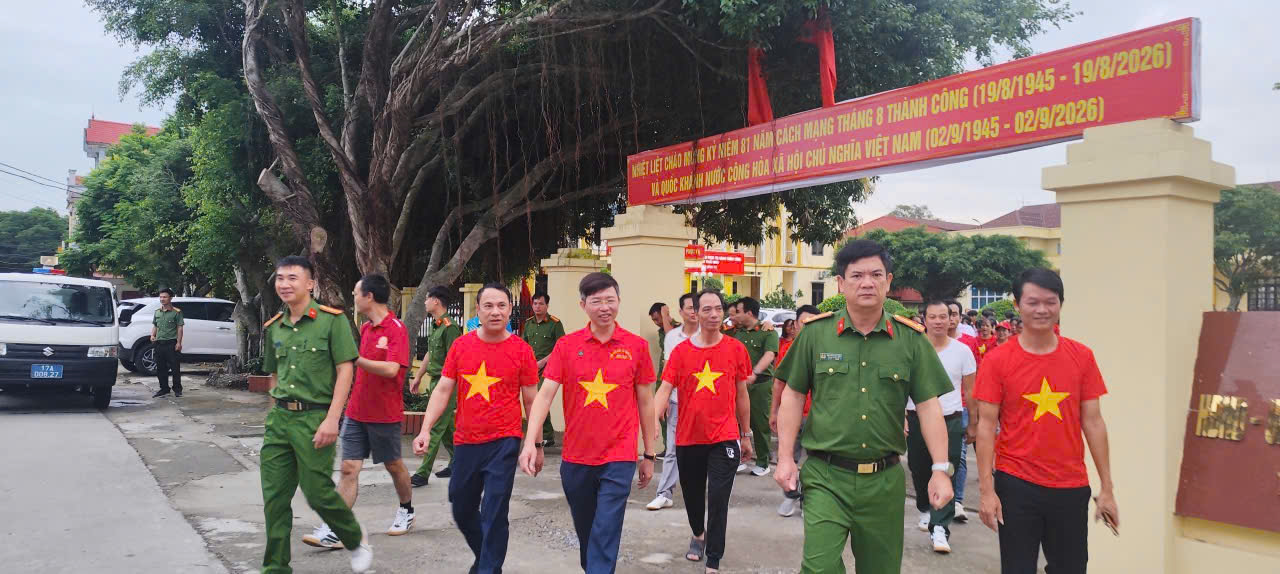 XÃ NAM THÁI NINH SÔI NỔI TỔ CHỨC HOẠT ĐỘNG "CÙNG VIỆT NAM TIẾN BƯỚC" NĂM 2026