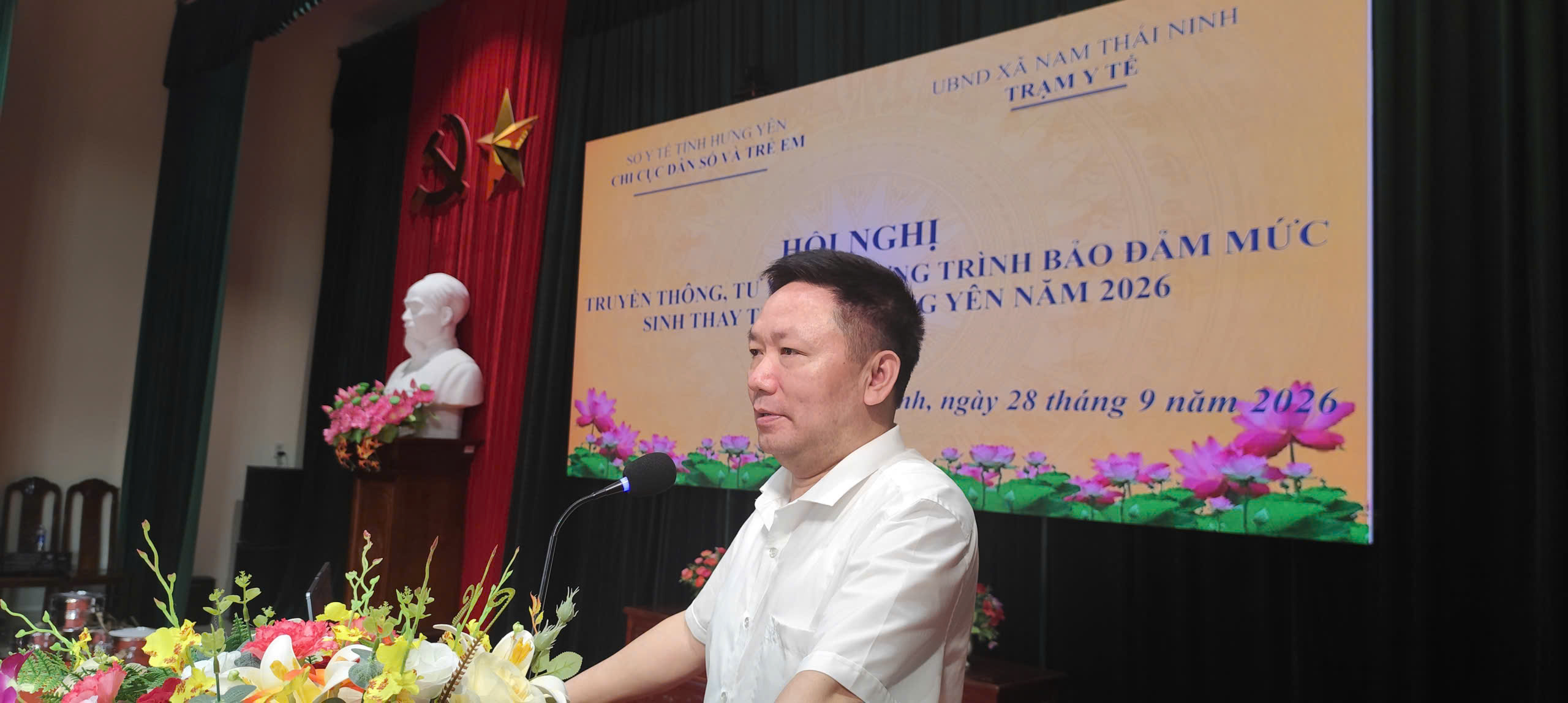 NAM THÁI NINH TRIỂN KHAI HỘI NGHỊ TRUYỀN THÔNG, TƯ VẤN CHƯƠNG TRÌNH BẢO ĐẢM MỨC SINH THAY THẾ