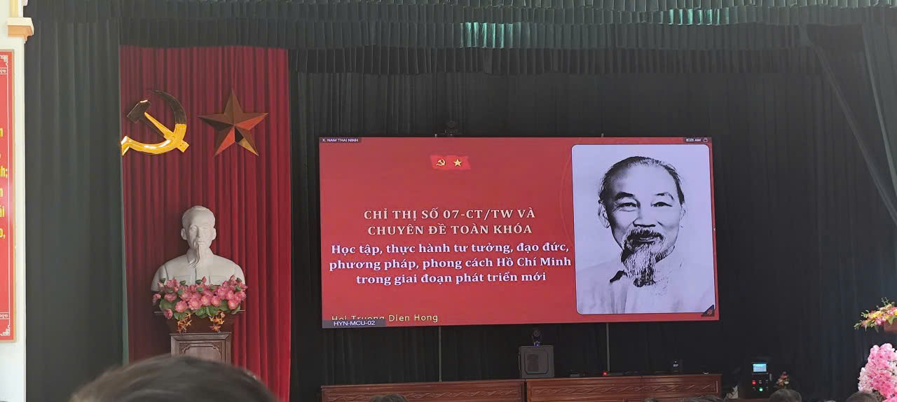 NAM THÁI NINH THAM DỰ HỘI NGHỊ TOÀN QUỐC QUÁN TRIỆT, TRIỂN KHAI THỰC HIỆN CÁC NGHỊ QUYẾT, CHỈ THỊ CỦA BỘ CHÍNH TRỊ