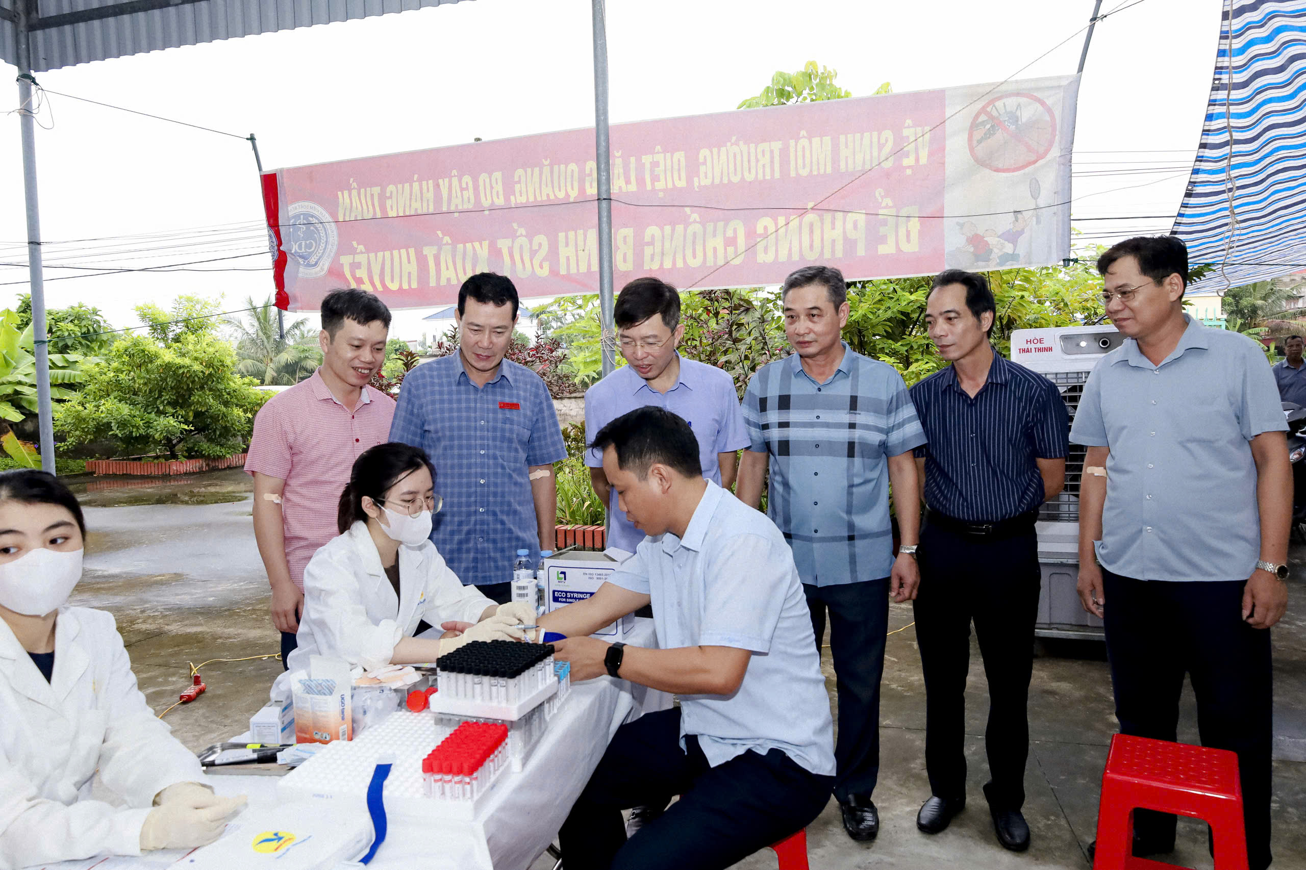 NAM THÁI NINH TRIỂN KHAI CHIẾN DỊCH KHÁM SỨC KHỎE ĐỊNH KỲ NĂM 2026 CHO CÁN BỘ, CÔNG CHỨC, VIÊN CHỨC, NGƯỜI LAO ĐỘNG VÀ CÁN BỘ THÔN TRÊN ĐỊA BÀN XÃ
