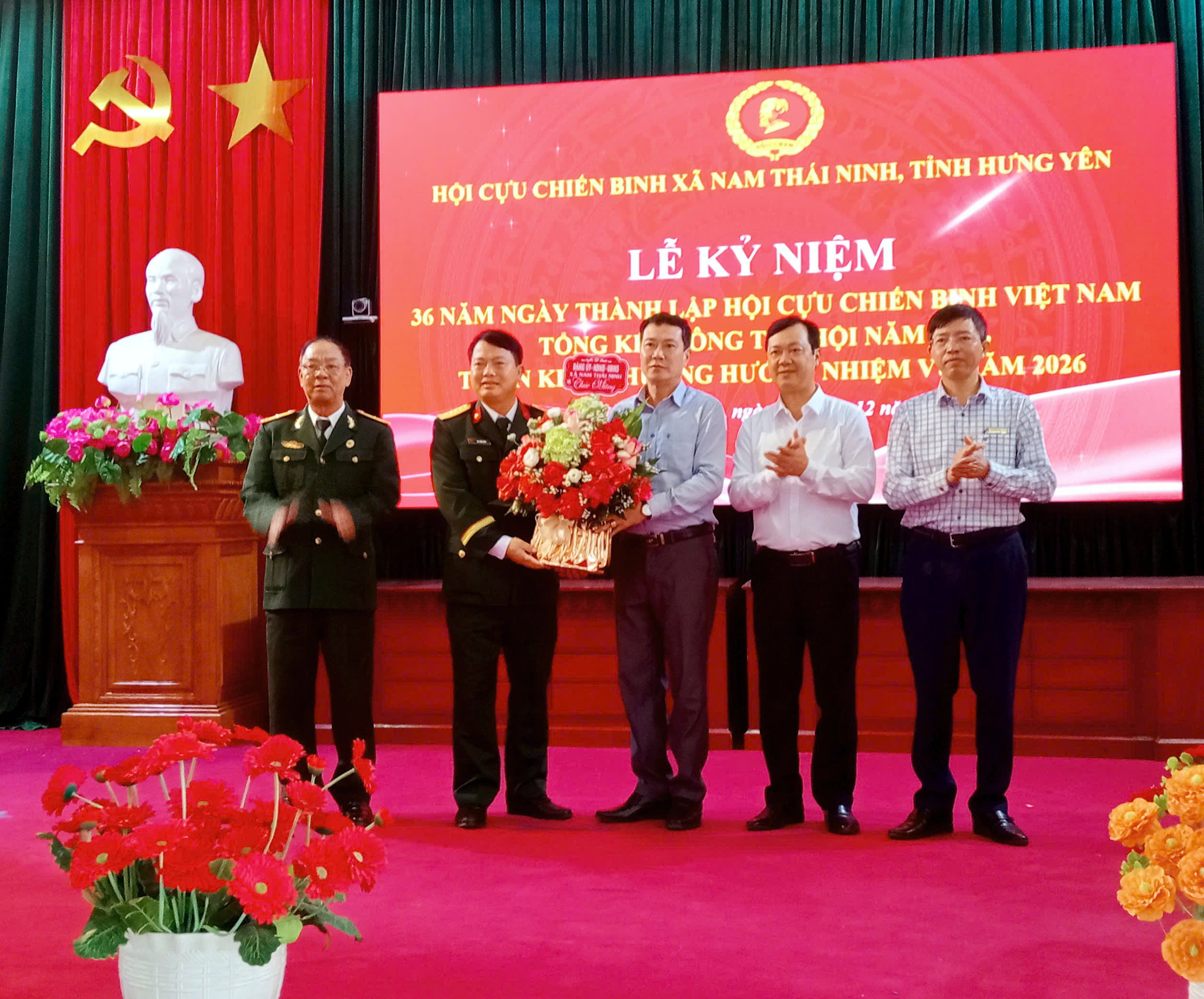 LỄ KỶ NIỆM 36 NĂM NGÀY THÀNH LẬP HỘI CỰU CHIẾN BINH VIỆT NAM TỔNG KẾT CÔNG TÁC HỘI NĂM 2025, TRIỂN KHAI PHƯƠNG HƯỚNG NHIỆM VỤ NĂM 2026