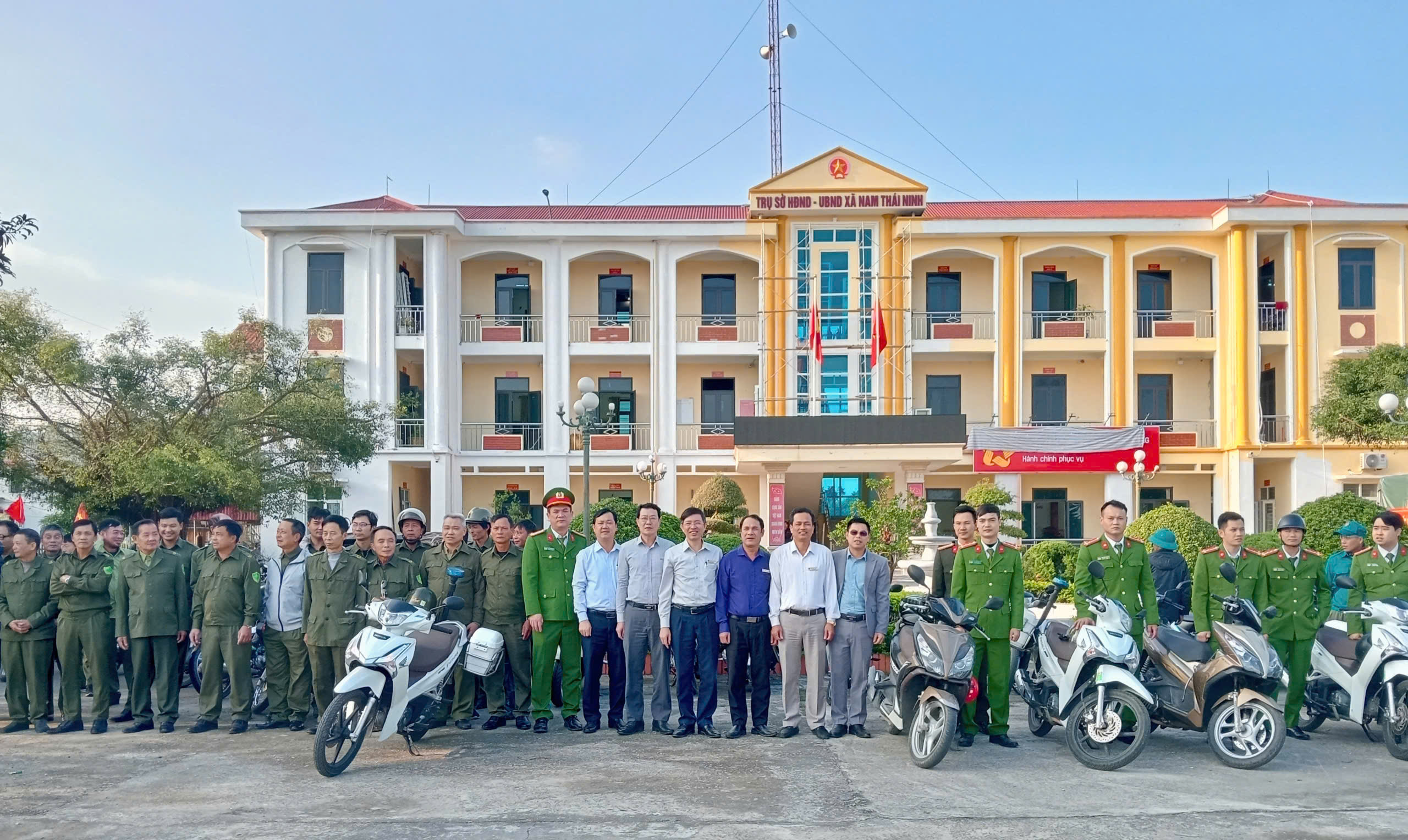 CÔNG AN XÃ NAM THÁI NINH RA QUÂN CAO ĐIỂM TẤN CÔNG, TRẤN ÁP TỘI PHẠM
