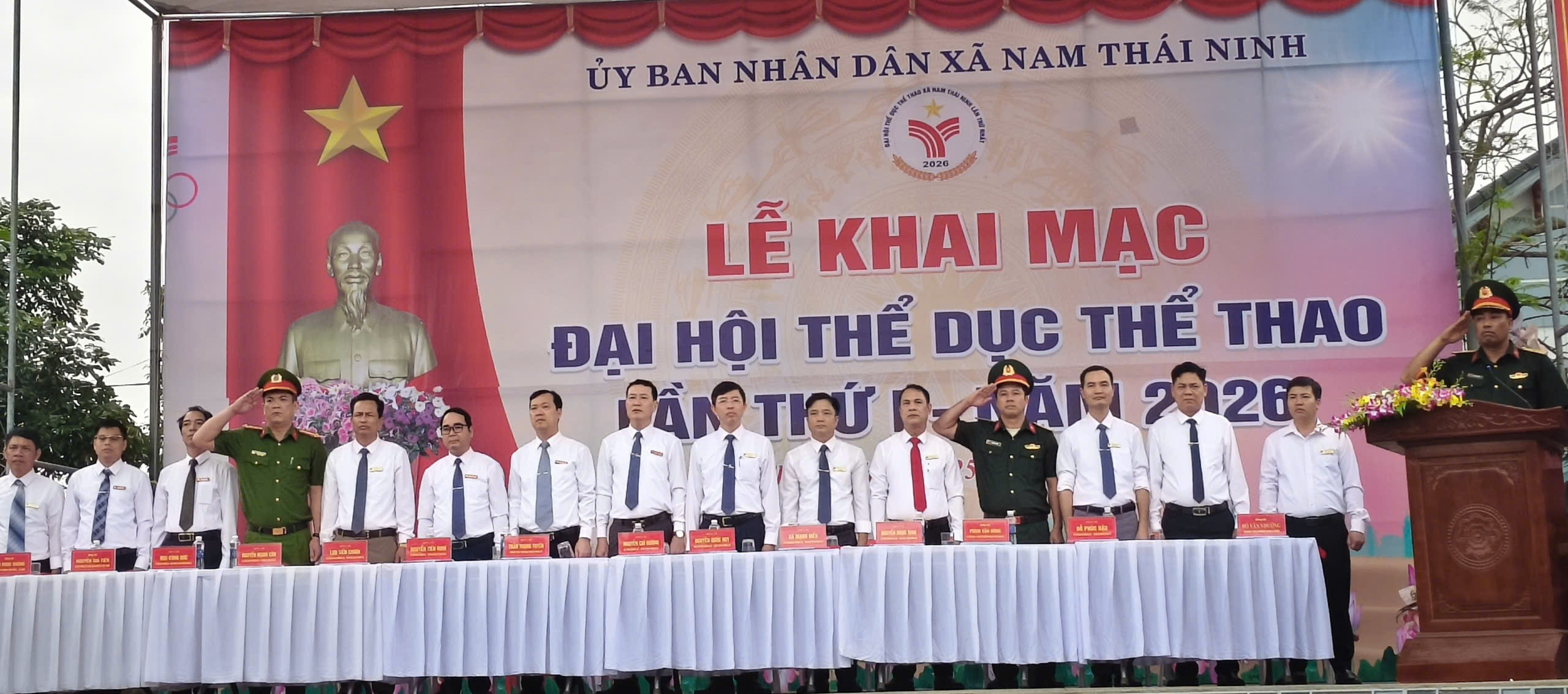 NAM THÁI NINH LONG TRỌNG KHAI MẠC ĐẠI HỘI THỂ DỤC THỂ THAO LẦN THỨ I, NĂM 2026