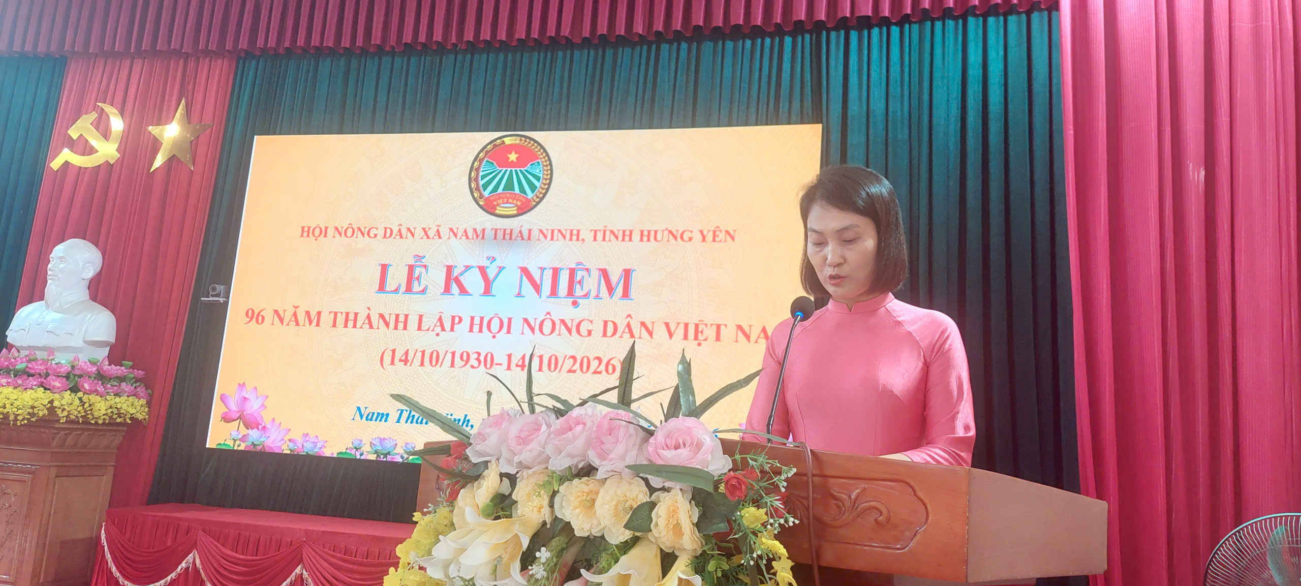 HỘI NÔNG DÂN XÃ NAM THÁI NINH KỶ NIỆM 96 NĂM NGÀY THÀNH LẬP HỘI NÔNG DÂN VIỆT NAM